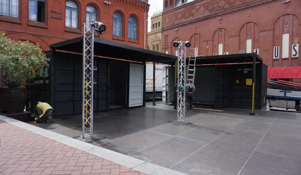 Bühne in der Kulturbrauerei Berlin