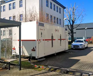 Sanitäranlagen & Eventausstattung
