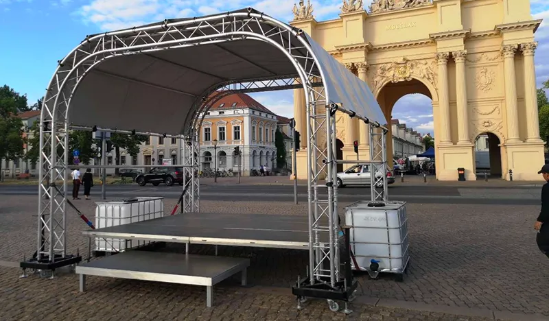 14-Tägige Marktplatzveranstaltung in Potsdam